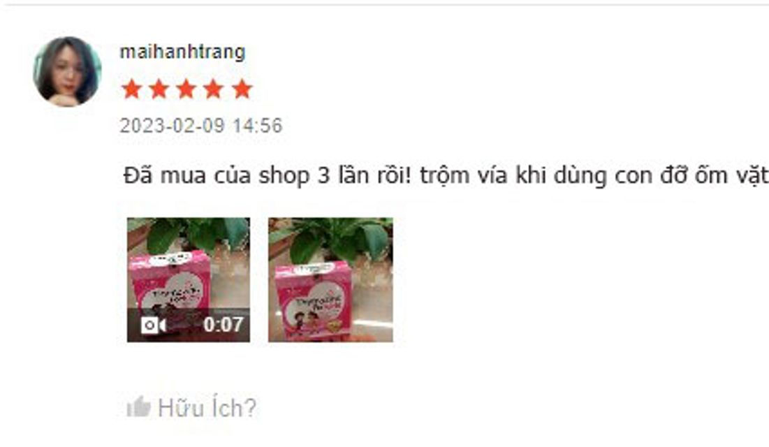 Đ&aacute;nh gi&aacute; Thymozinc Forkids từ kh&aacute;ch h&agrave;ng