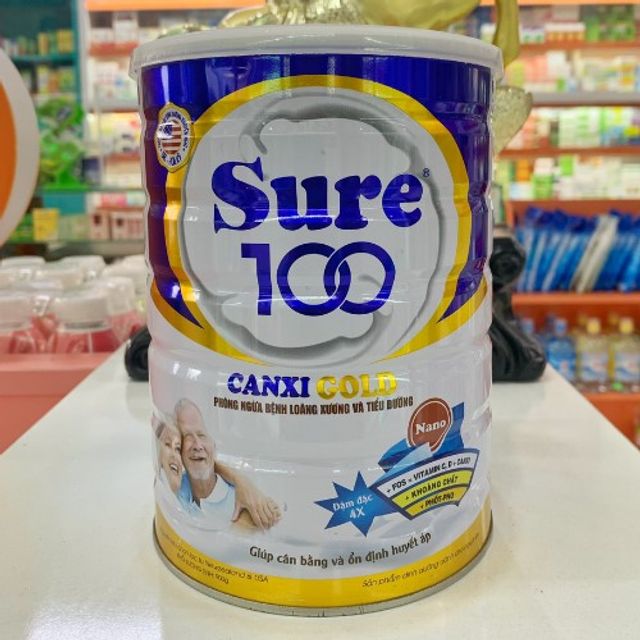 C&ocirc;ng dụng sữa Sure 100 Canxi Gold hỗ trợ ph&ograve;ng ngừa lo&atilde;ng xương v&agrave; tiểu đường
