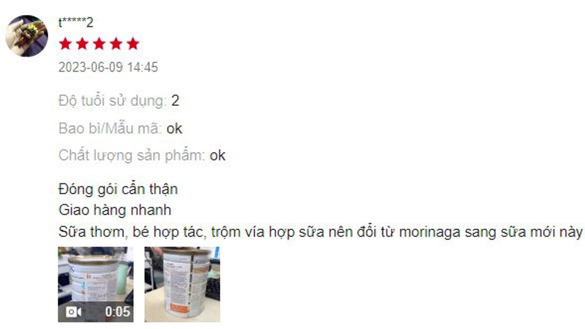 Đ&aacute;nh gi&aacute; sữa Blackmores &Uacute;c số 3 từ kh&aacute;ch h&agrave;ng