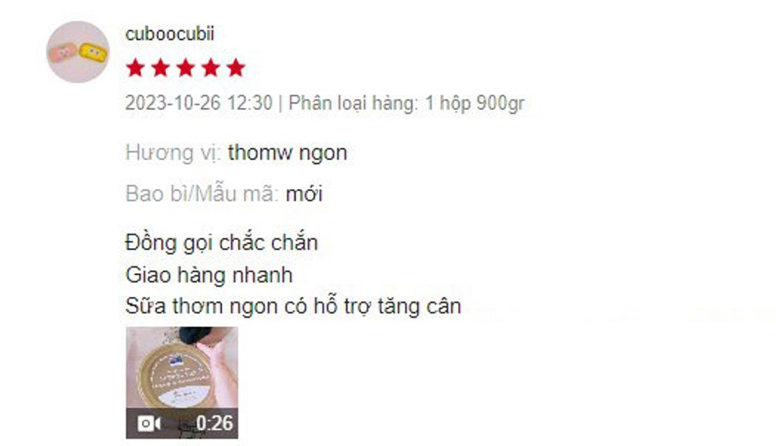 Nhận x&eacute;t sữa Blackmores &Uacute;c số 3 từ kh&aacute;ch h&agrave;ng