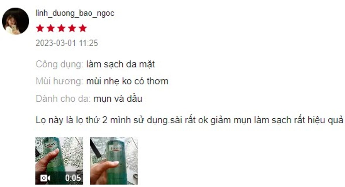 Review sữa rửa mặt Eucerin cho da dầu mụn từ kh&aacute;ch h&agrave;ng 