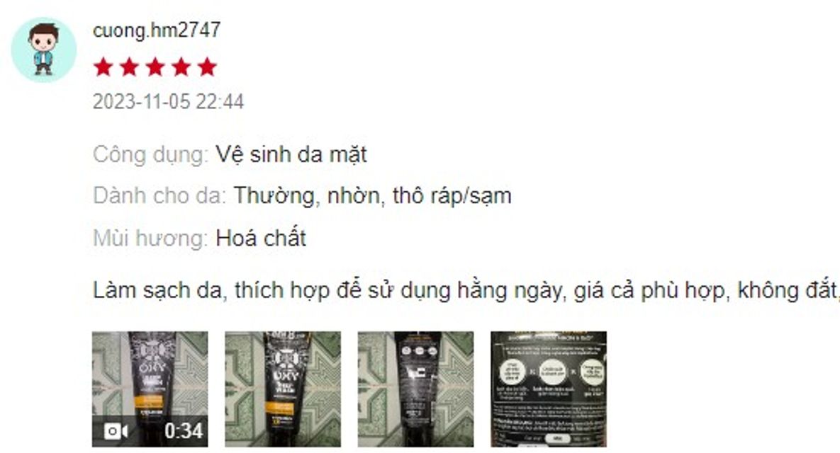 Review sữa rửa mặt Oxy Deep Wash c&oacute; tốt kh&ocirc;ng?
