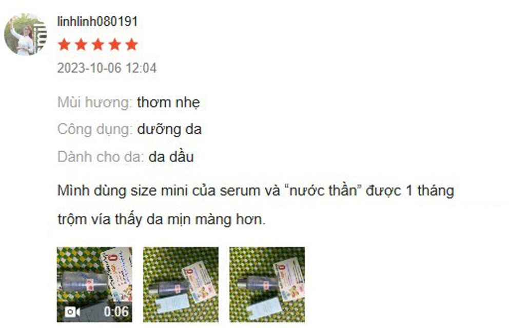 Nhận x&eacute;t nước thần Estee Lauder Micro Essence từ kh&aacute;ch h&agrave;ng