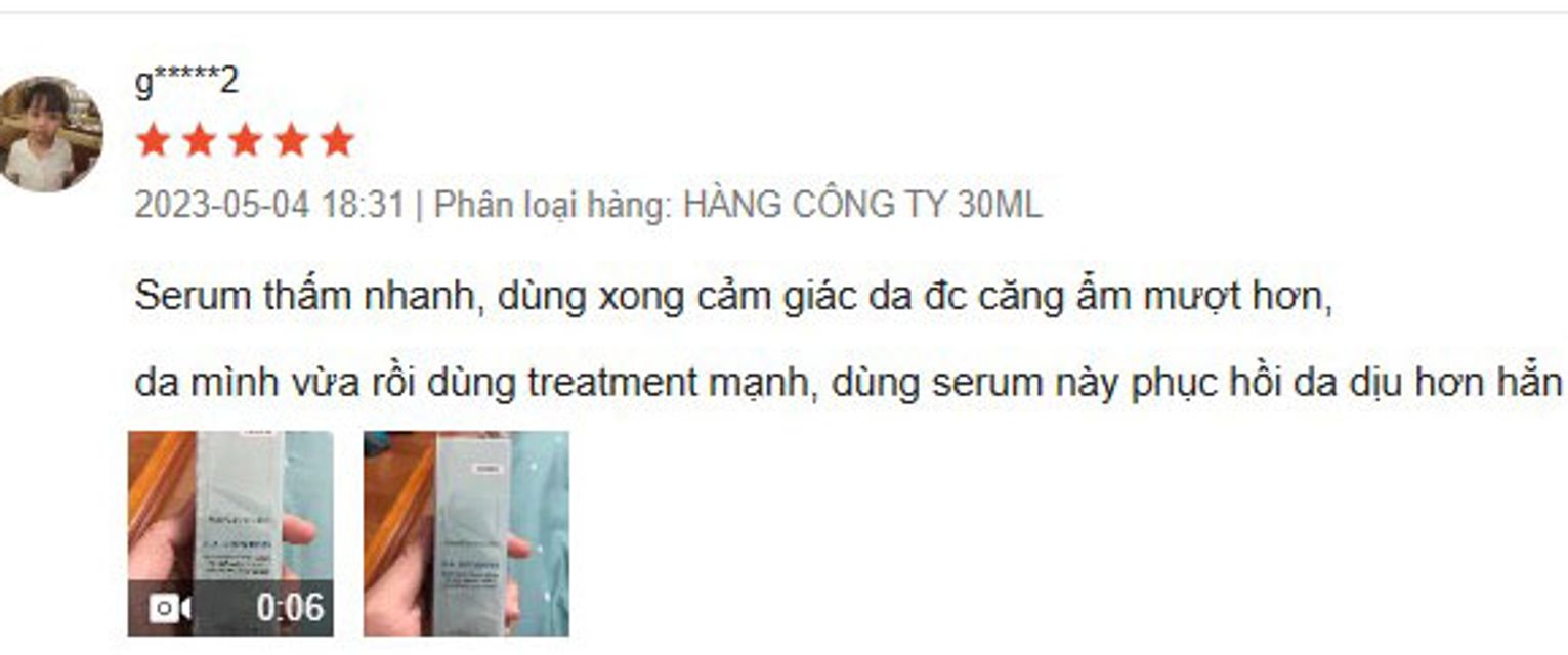 Đ&aacute;nh gi&aacute; Serum Skinceuticals Ha Intensifier&nbsp;từ kh&aacute;ch h&agrave;ng