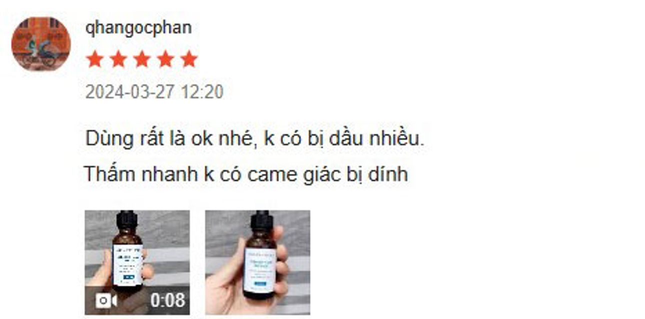 Review serum SkinCeuticals Blemish + Age Defense từ kh&aacute;ch h&agrave;ng