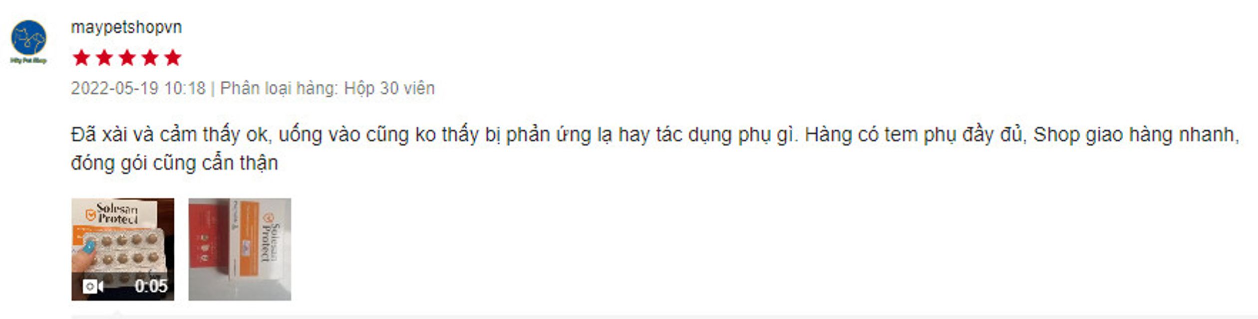 Vi&ecirc;n uống chống nắng Solesan review