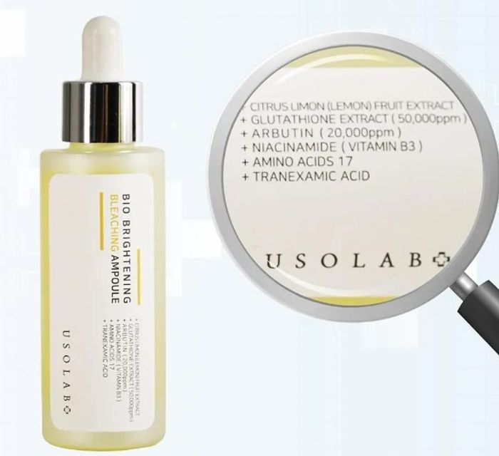 Th&agrave;nh phần Usolab Bio Brightening Bleaching Ampoule