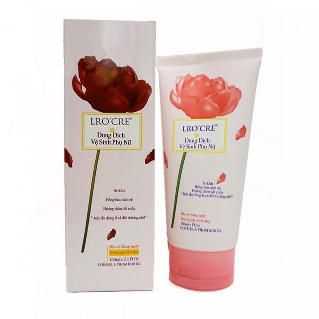 Dung Dịch Vệ Sinh Phụ Nữ giúp Làm Hồng Và Se Khít Vùng Kín Lro'cre (150ml) 1