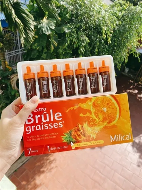 Nước Detox Milica Extra Brule Graisse 7 Ống