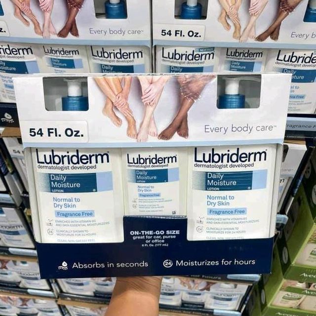 Set 3 Chai Sữa Dưỡng Thể Lubriderm