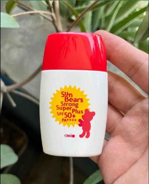Kem chống nắng Omi Sun Bears Strong Super Plus 28ml