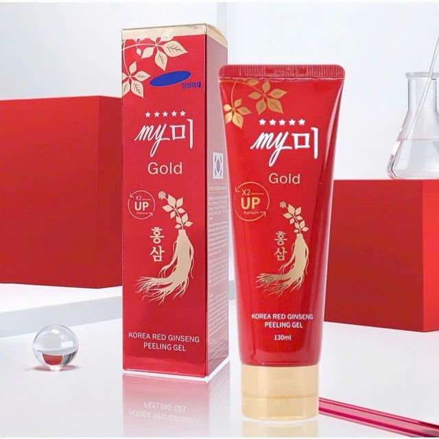 Tẩy tế b&agrave;o cngừng hẳn Nh&acirc;n S&acirc;m H&agrave;n Quốc - Korea Red Ginseng Peeling Gel 130ml