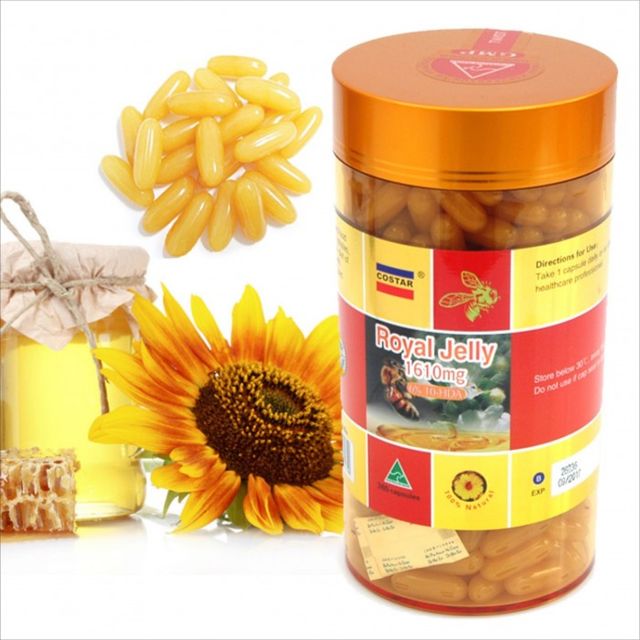 Sữa Ong Chúa Hỗ Trợ Làm Mờ Thâm Nám Costar Royal Jelly 1610mg 365 viên 2