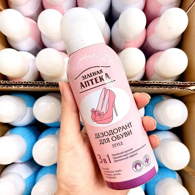 Xịt Khử M&ugrave;i H&ocirc;i Gi&agrave;y Apteka Nga 150ML