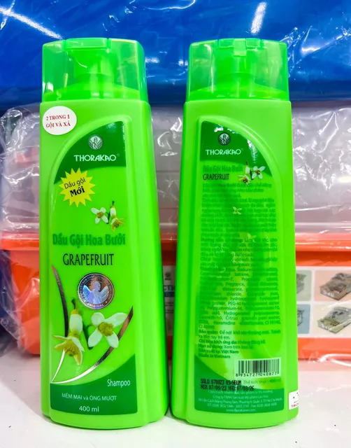 Dầu Gội V&agrave; Xả dưỡng t&oacute;c Hoa Bưởi Thorakao
