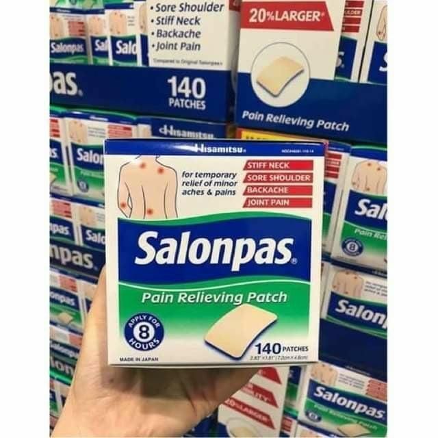 Miếng D&aacute;n Giảm Đau Salonpas