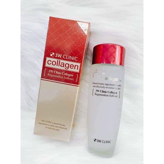 Nước hoa hồng 3W Clinic Collagen Softener Toner 150ml