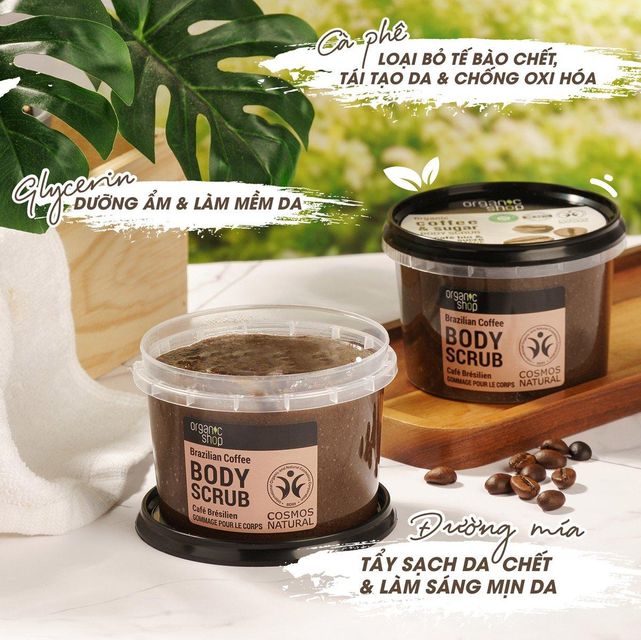 Sản phẩm Tẩy Tế B&agrave;o Cngừng hẳn To&agrave;n Th&acirc;n OrgAnic ShOp