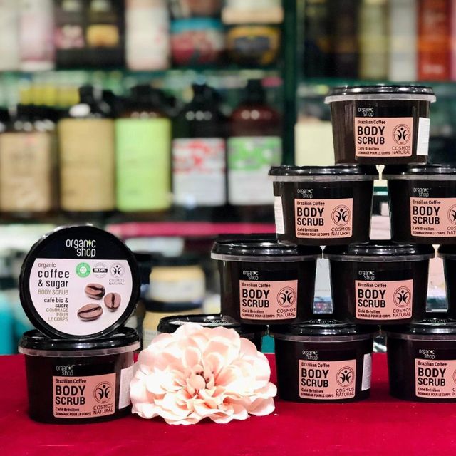 Tẩy Tế B&agrave;o Cngừng hẳn To&agrave;n Th&acirc;n OrgAnic ShOp Body Scrub