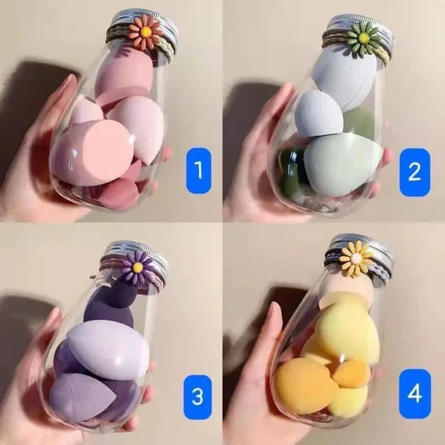 Hộp m&uacute;t trang điểm h&igrave;nh trứng