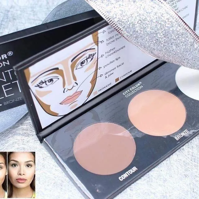 Phấn Tạo Khối 3 &Ocirc; City Color Contour Effect Palette