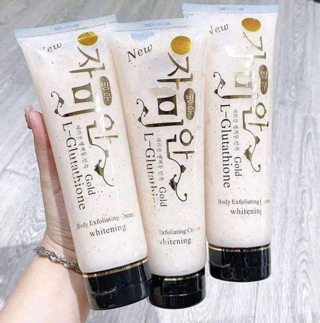 Gel Hạt Tẩy Tế B&agrave;o Cngừng hẳn Body L-Glutathione Gold