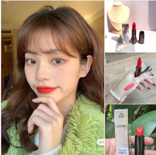 Son Lancome 156 Retro Rouge