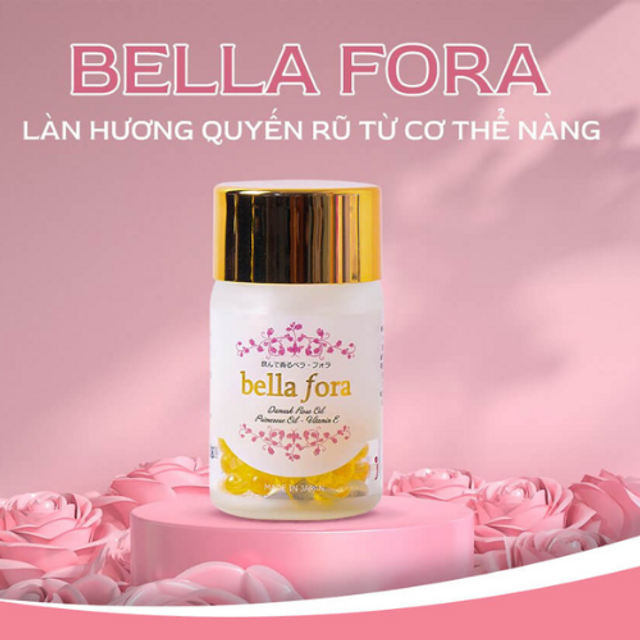 Viên uống tỏa hương Bella Fora Nhật Bản 35 viên 2