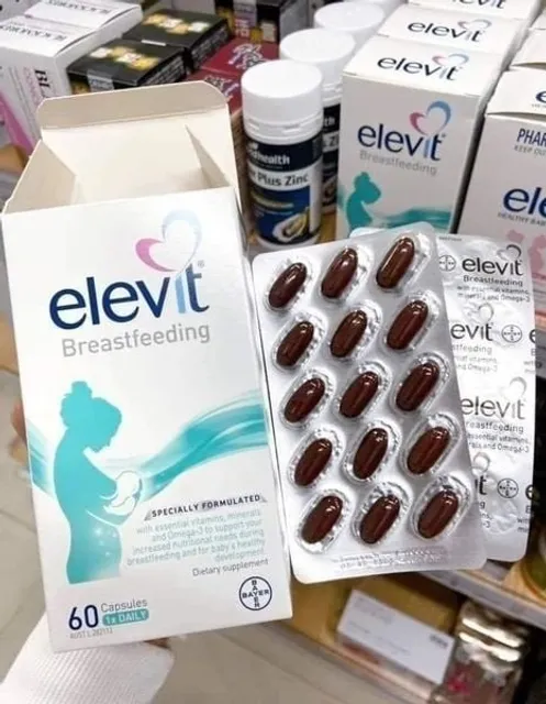 Vitamin bầu elevit