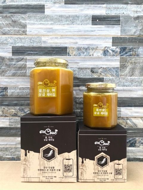 Set 2 S&acirc;m Nghệ Mật Ong Mama Chu&ecirc; HQ 500ml + 200ml