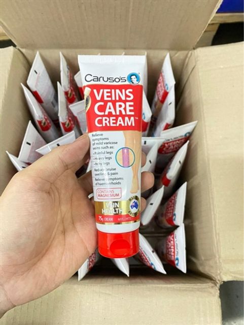 Kem b&ocirc;i Caruso's Veins Care