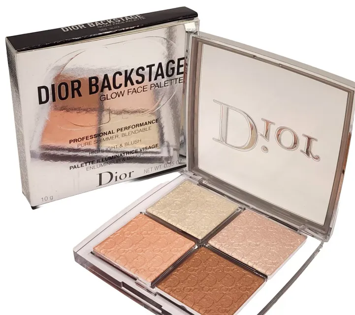 Phấn Hight Light Bắt S&aacute;ng Christian Dior Backstage Glow Face Palette 002