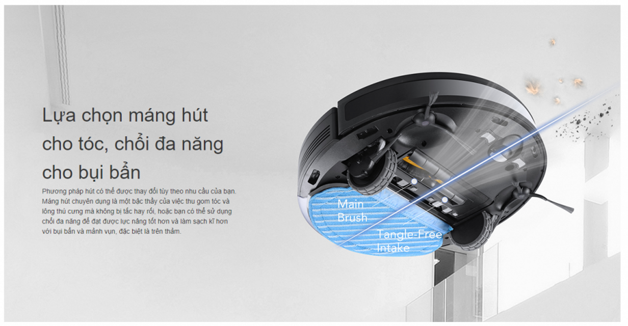 Robot hút bụi lau nhà Ecovacs Deebot ozmo 950 2