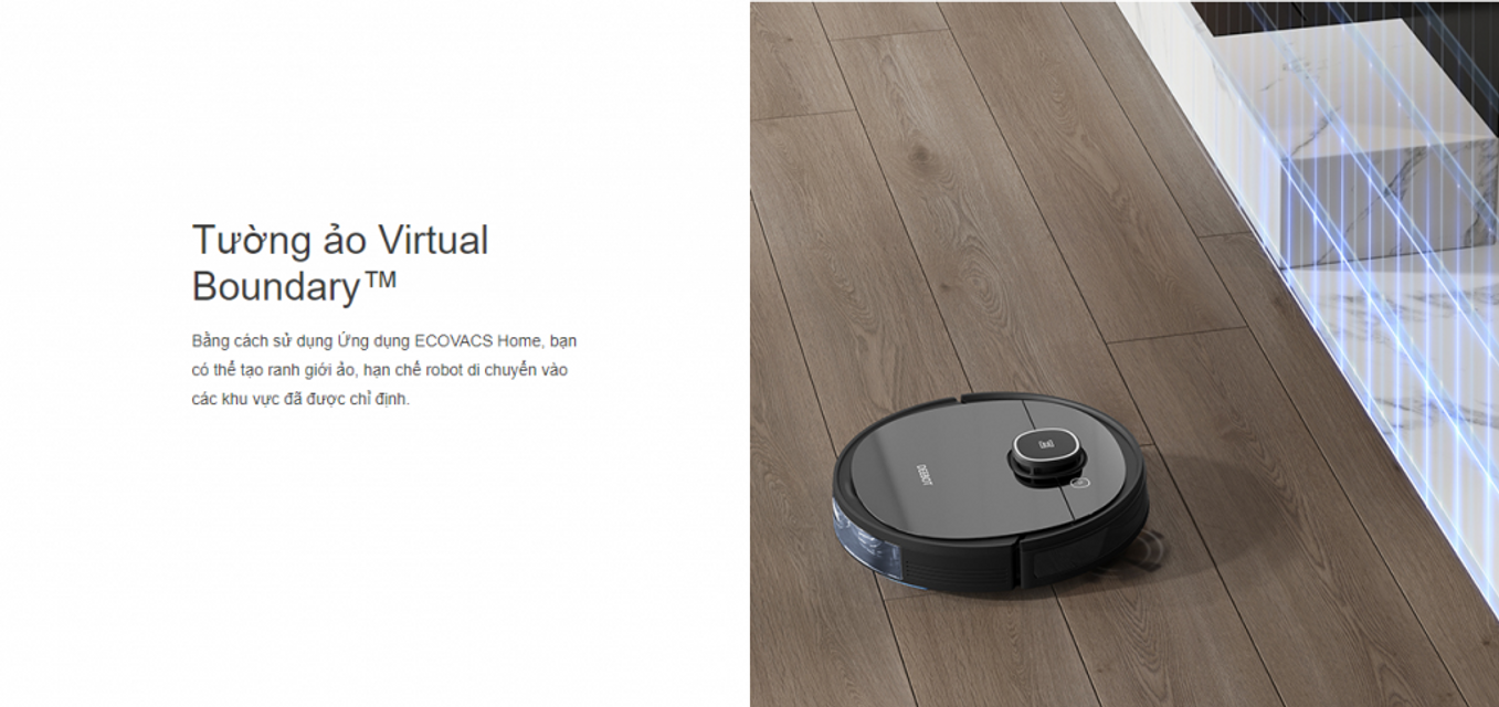 Robot h&uacute;t bụi lau nh&agrave; Ecovacs Deebot Ozmo 920 5