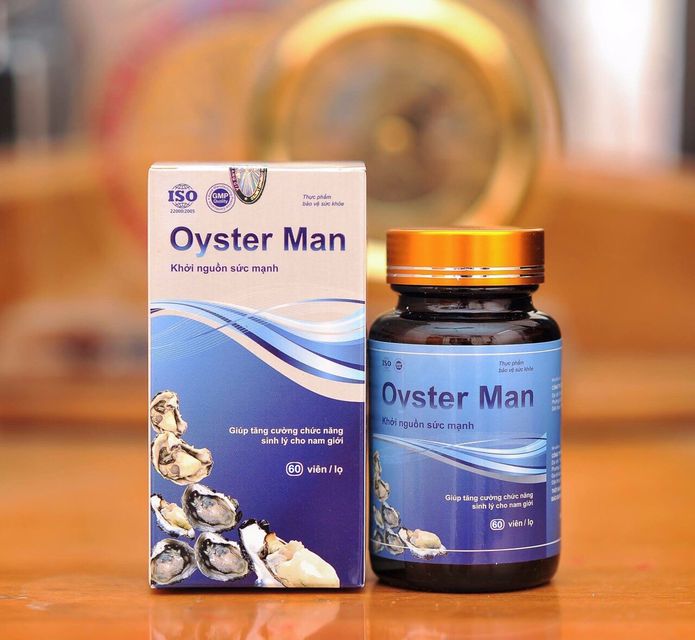 Tinh chất h&agrave;u biển Oyster Man cho ph&aacute;i mạnh 60 vi&ecirc;n 1