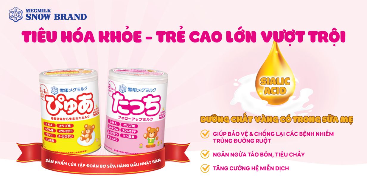Sữa Snowbaby Pure Nhật Bản số 0 cho Bé Từ 0 đến 12 Tháng Tuổi 3
