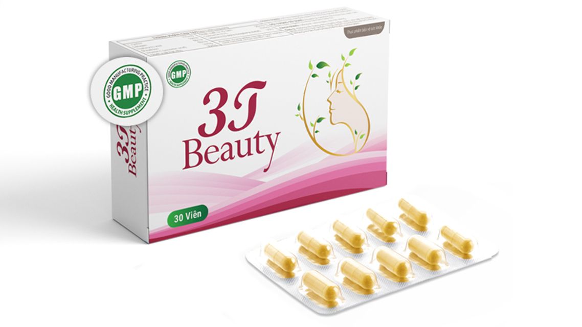 Combo 2 Hộp Vi&ecirc;n Uống Hỗ Trợ L&agrave;m S&aacute;ng Da 3T Beauty 1