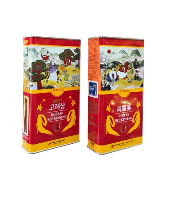 Hồng s&acirc;m củ kh&ocirc; 6 năm tuổi 37,5g hộp thiếc ch&iacute;nh h&atilde;ng Daedong H&agrave;n Quốc 1