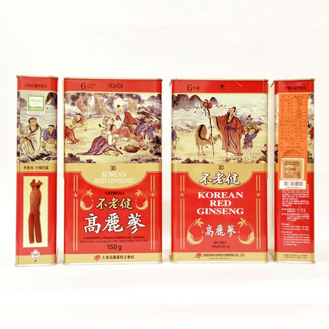 Hồng sâm củ khô Daedong Hàn Quốc Hộp 150g củ lớn Good 1