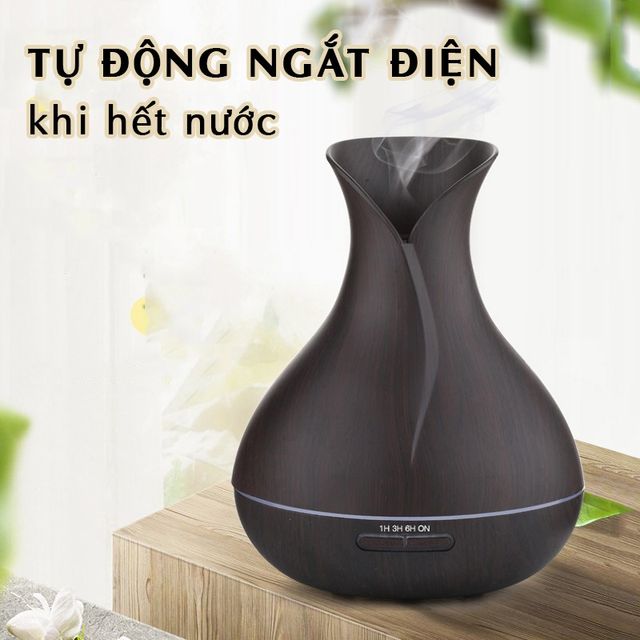 M&aacute;y khuếch t&aacute;n tinh dầu hoa Tulip dung t&iacute;ch lớn 550ml 1