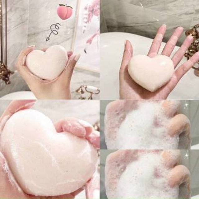 X&agrave; ph&ograve;ng hỗ trợ giảm th&acirc;m m&ocirc;ng tr&aacute;i đ&agrave;o Pelican Soap 80G 4