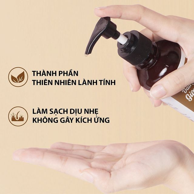 Dầu Gội Gừng Sả Hỗ Trợ Mọc Tóc Milaganics 30ml 5