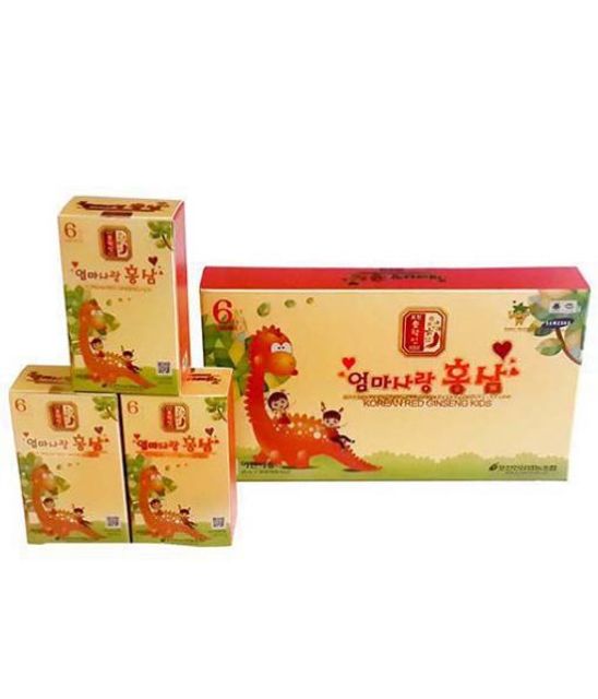 Hồng Sâm Baby Khủng Long Pocheon Hàn Quốc Hộp 30 Gói X 30ml 1
