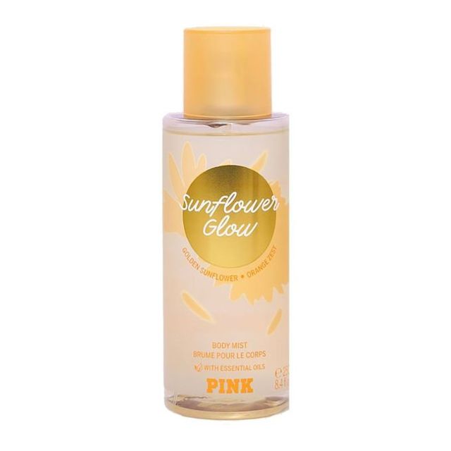 Xịt thơm toàn thân victoria secret sunflower glow pink body mist 250ml 1