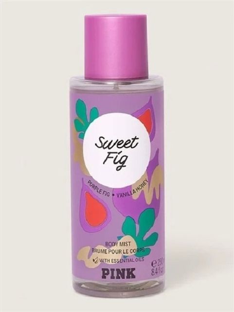 Xịt thơm toàn thân victoria secret sweet fig pink body mist 250ml 1