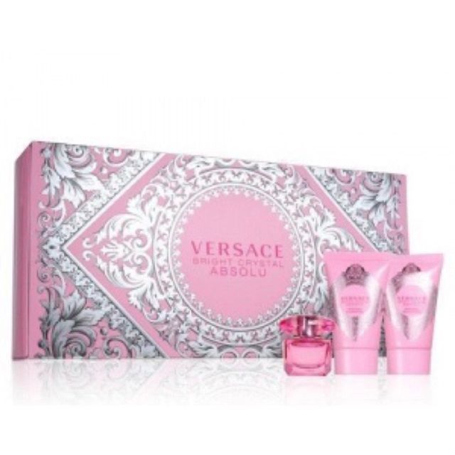 Set Nước Hoa versace bright crystal absolu sữa tắm dưỡng thể 1
