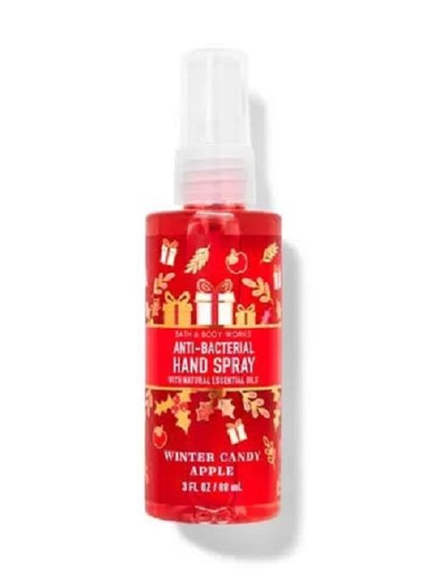 Xịt khuẩn tay thơm bath and body works winter candy apple chai 88ml 1