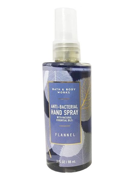 Xịt khuẩn tay thơm bath and body works flannel chai 88ml 1
