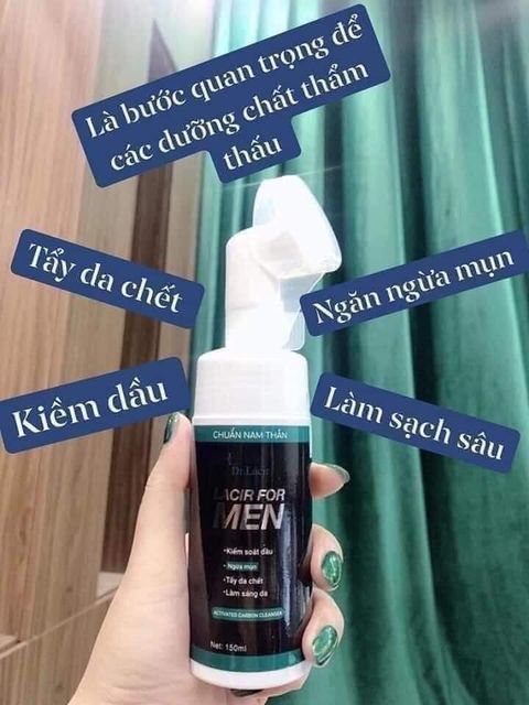 Sữa Rửa Mặt Nam Lacir For Men H&agrave;ng Ch&iacute;nh H&atilde;ng Dr Lacir 1