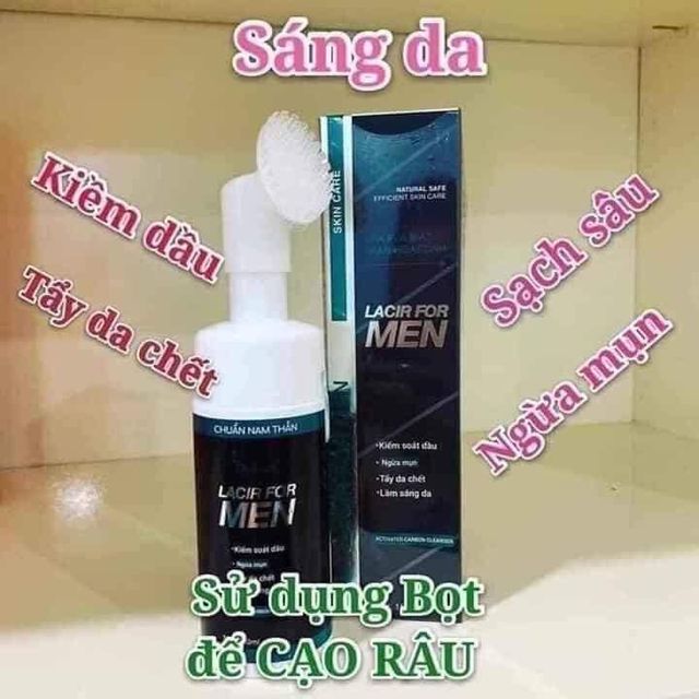 Sữa Rửa Mặt Nam Lacir For Men H&agrave;ng Ch&iacute;nh H&atilde;ng Dr Lacir 2